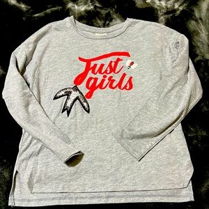 Zara girls long sleeve shirt; NWT